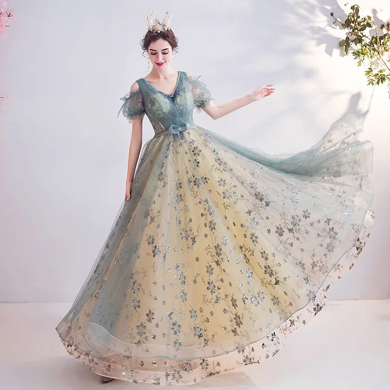 sachin and babi light blue dress WHITE LACE DRESS WITH LONG SLEEVES main image 0