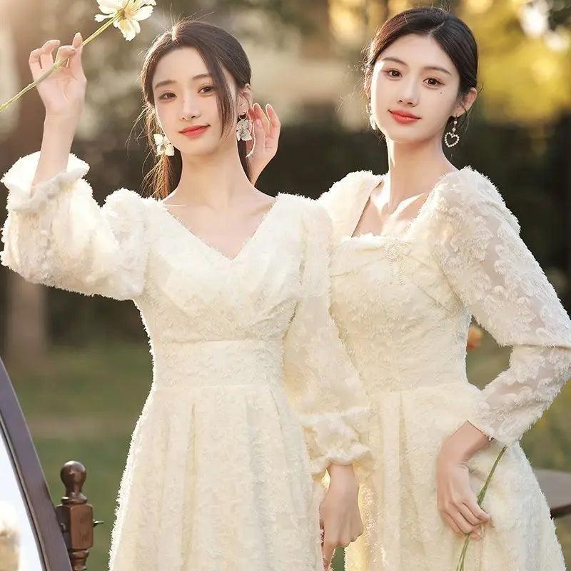 sachin and babi light blue dress Edyth™ Elegant Lace Dress – Grayson & Porter main image 0
