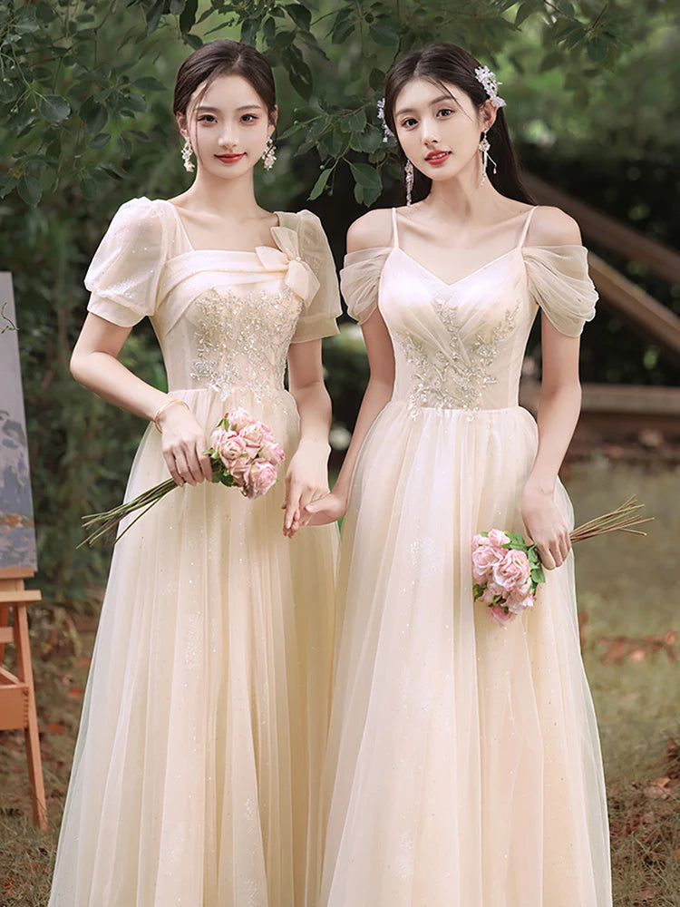 Puffy bridesmaid dresses clearance