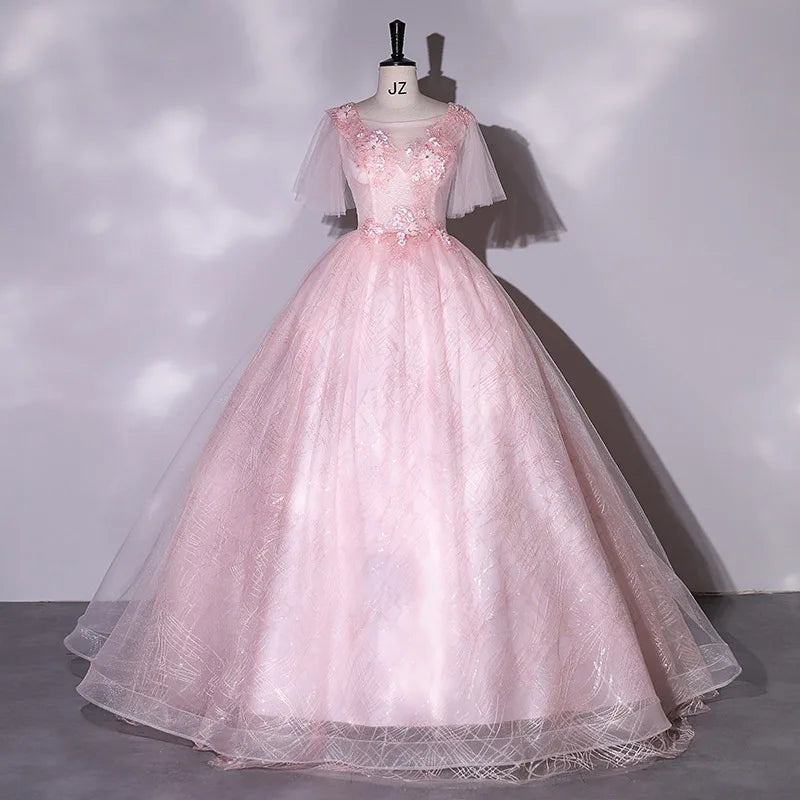 Pink Tulle Ballgown main image 0