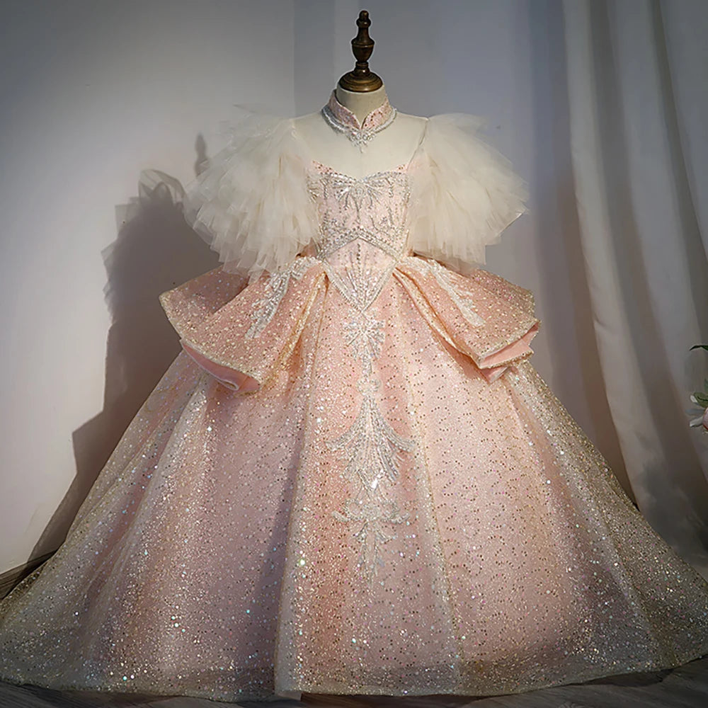 Pink Toddler Ball Gown GACH143